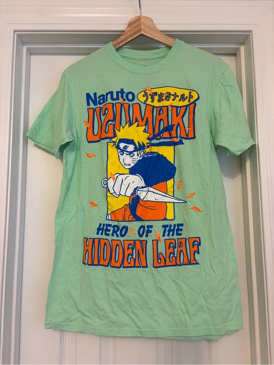 Ripple Junction Other - Ripple Junction Naruto Uzumaki Green Graphic Tee